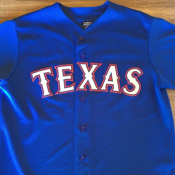 texas rangers fielder jersey